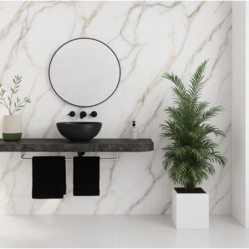 Panneau XL PVC Marbre brun