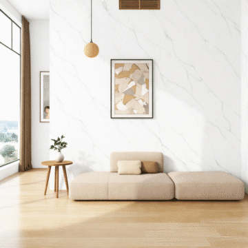 Panneau XL PVC Blanc brillant